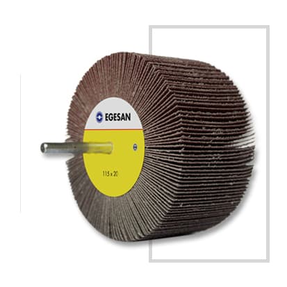 Flanşlı Mop Zımparalar 150 x 25