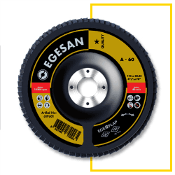 Quality Serisi AO Flap Diskler 115 x 22