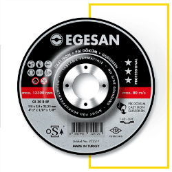 Pro Serisi Pik Dkm Kesme Taşları 115 x 3,0 x 22,23 CA 30 R BF