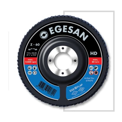 Pro Serisi Zirkonyum Flap Diskler 115 x 22