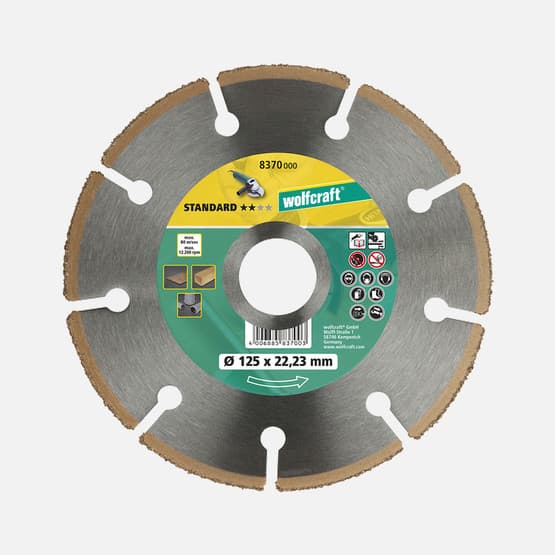 Wolfcraft HM Disk Ø125x22,2 mm
