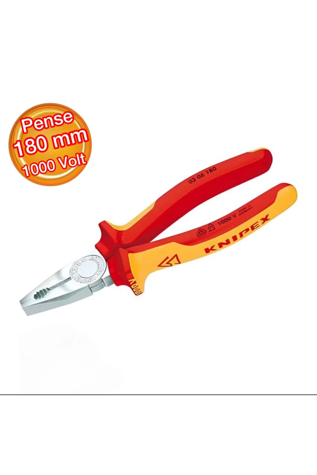 2 K KOMBİNE PENSE 180MM KARTLI