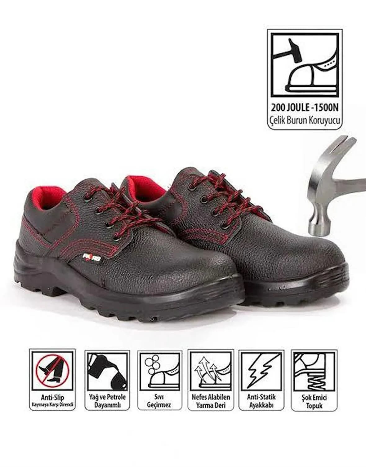 THE SHOES S2 KIŞLIK DERİ İŞ AYAKKABISI 46