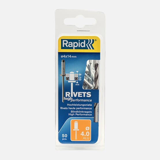 Rapid Perçin 4X14 mm Alu Matkap Ucu 50 Adet