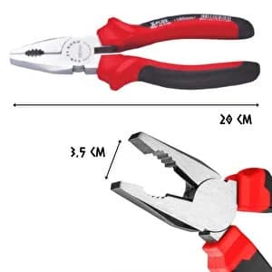 X PLUS KOMBİNE PENSE 200MM KARTLI