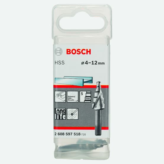 Bosch Metal Matkap Ucu Hss 5 Kademelı 4-12 mm