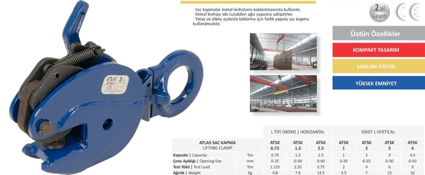 3T BE TON BORU KAPMA ATLAS