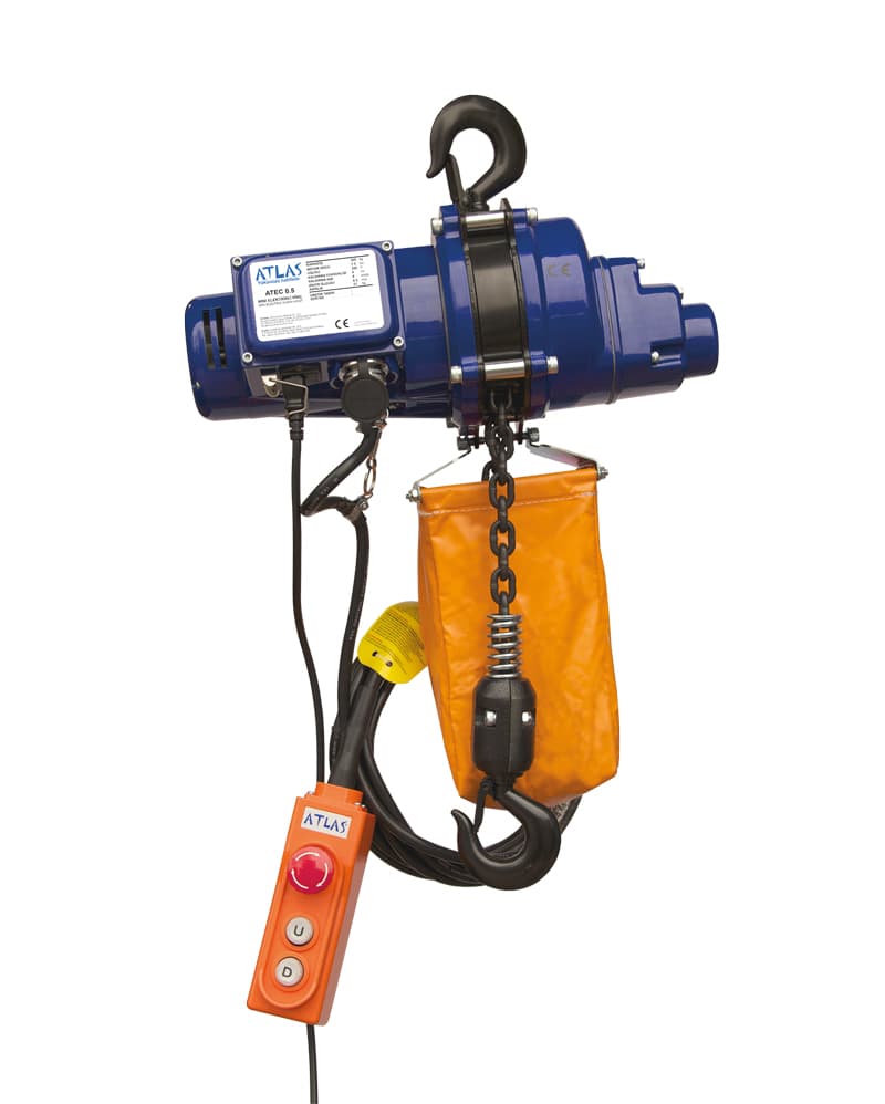 500KG. 6 METREELEKTRİKLİ ZİNCİRLİ VİNÇ ATLAS
