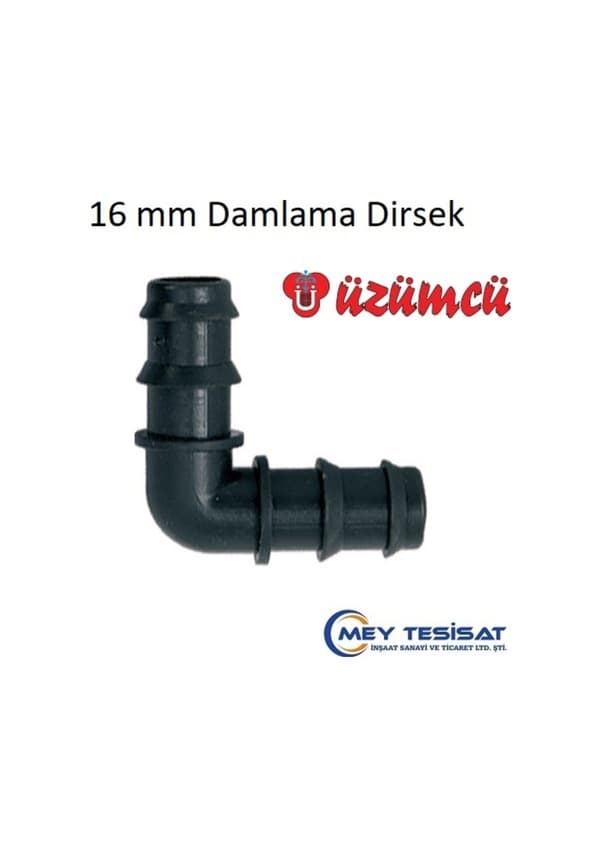 Ü206 ÜZÜMCÜ DAMLAMA DİRSEK 16X16