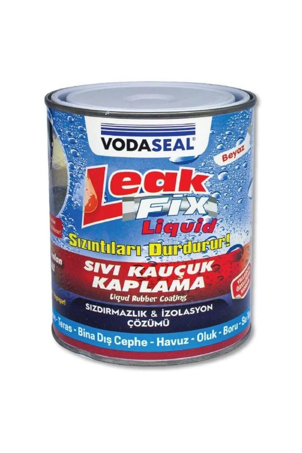 VODASEAL LEAK FIX SIVI KAUÇUK KAPLAMA- 3 KG BEYAZ