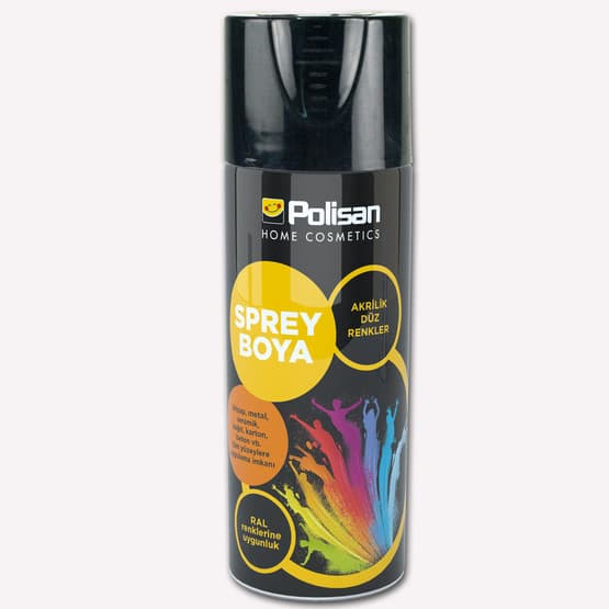Polisan 400 ml Akrilik Spray Kahve Ral 8003  
