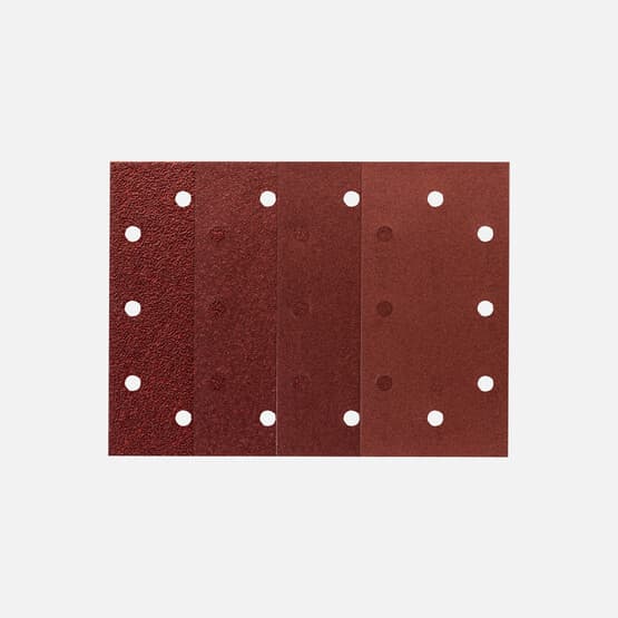 Craftomat Titreşimli Zımpara 93X186 mm Set (Cırtlı+Delikli) 