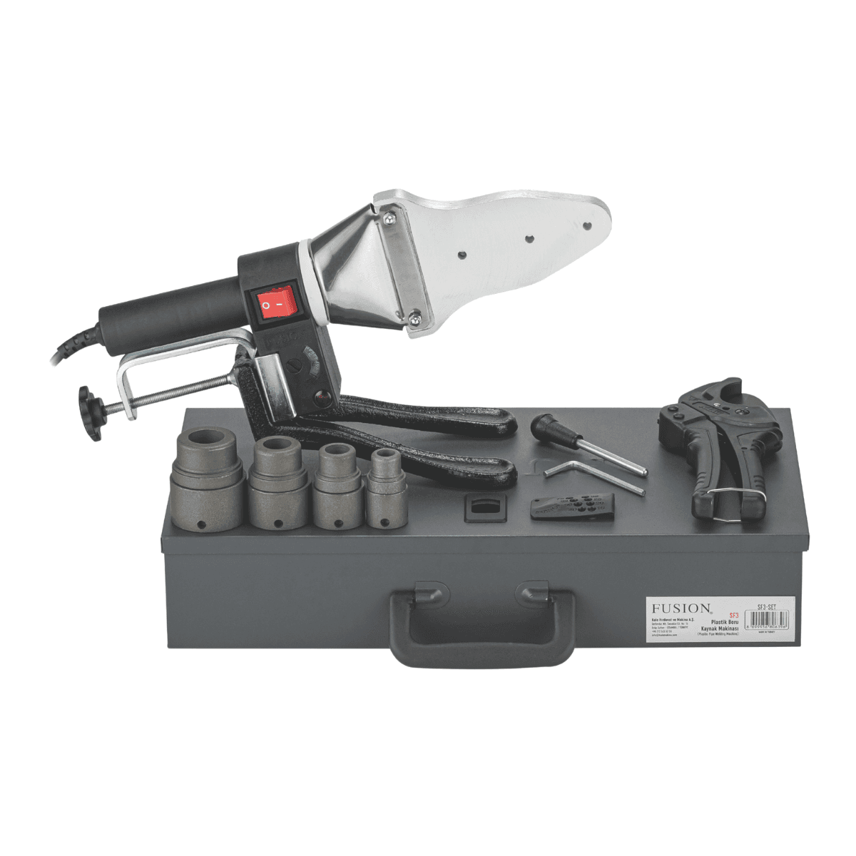 700W PROFESYONEL PLASTİK BORU KAYNAK MAKİNASI SET2