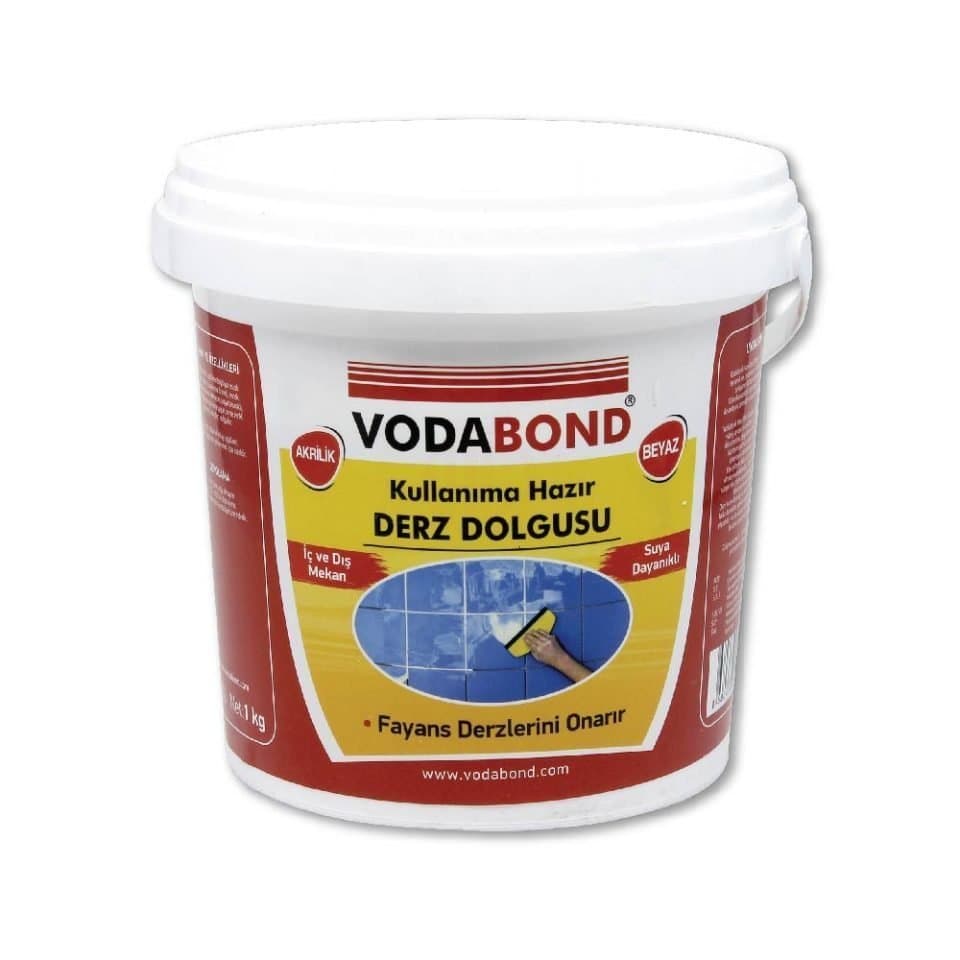VODABOND KULLANIMA HAZIR DERZ DOLGUSU NET: 1000 GR-BEYAZ
