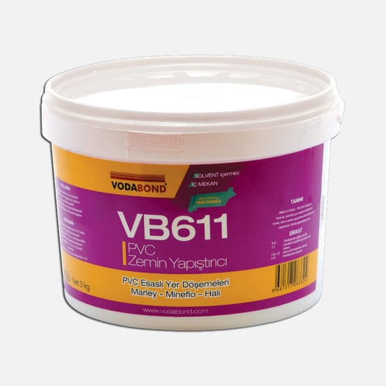  8 kg VB611 İç Mekan Pvc Zemin Yapıştırıcı