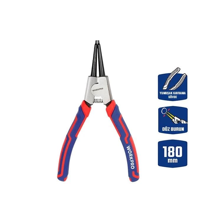 DIŞ SEGMAN PENSİ YAYLI DÜZ 180MM