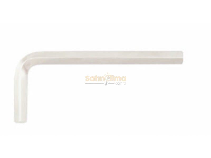 NİKEL KAPLAMALI KISA ALLEN ANAHTAR 3 MM