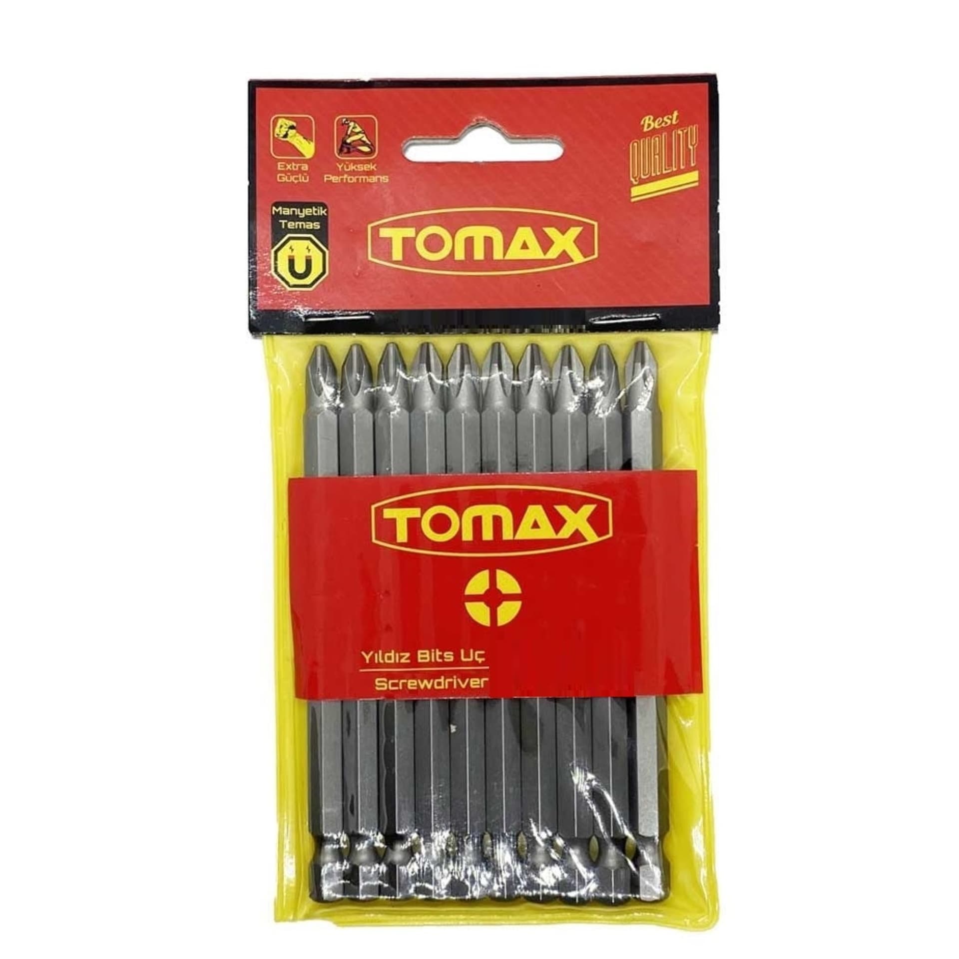 TOMAX YUVARLAK BİTS UÇ PH 2 X 197 MM