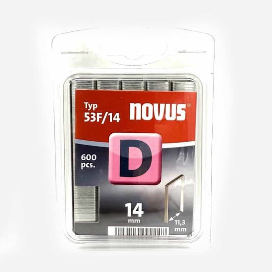 Novus Geniş Zımba Teli 53F/14 galvaniz 600 Adet