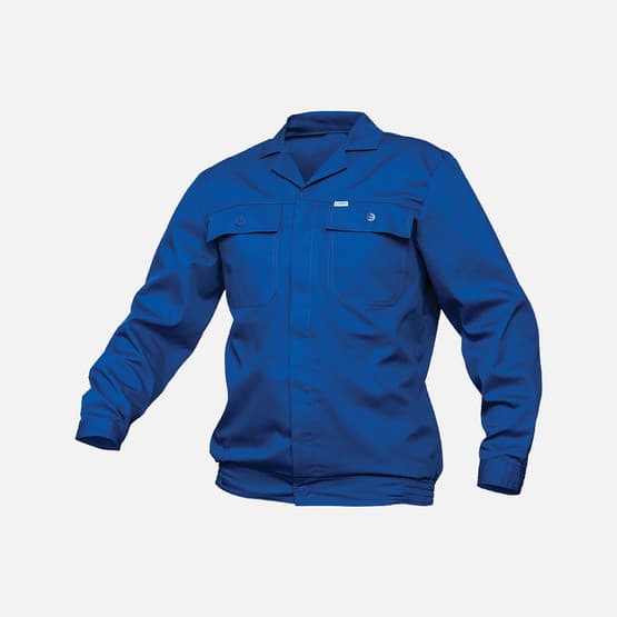İş Ceketi L Mavi 65Polyester 35Pamuk 