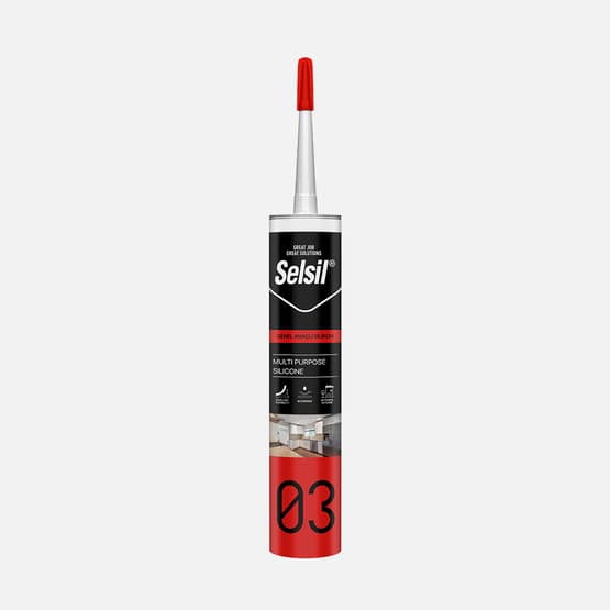 Selsil Genel Amaçlı Silikon 03 Bronz 280 ML