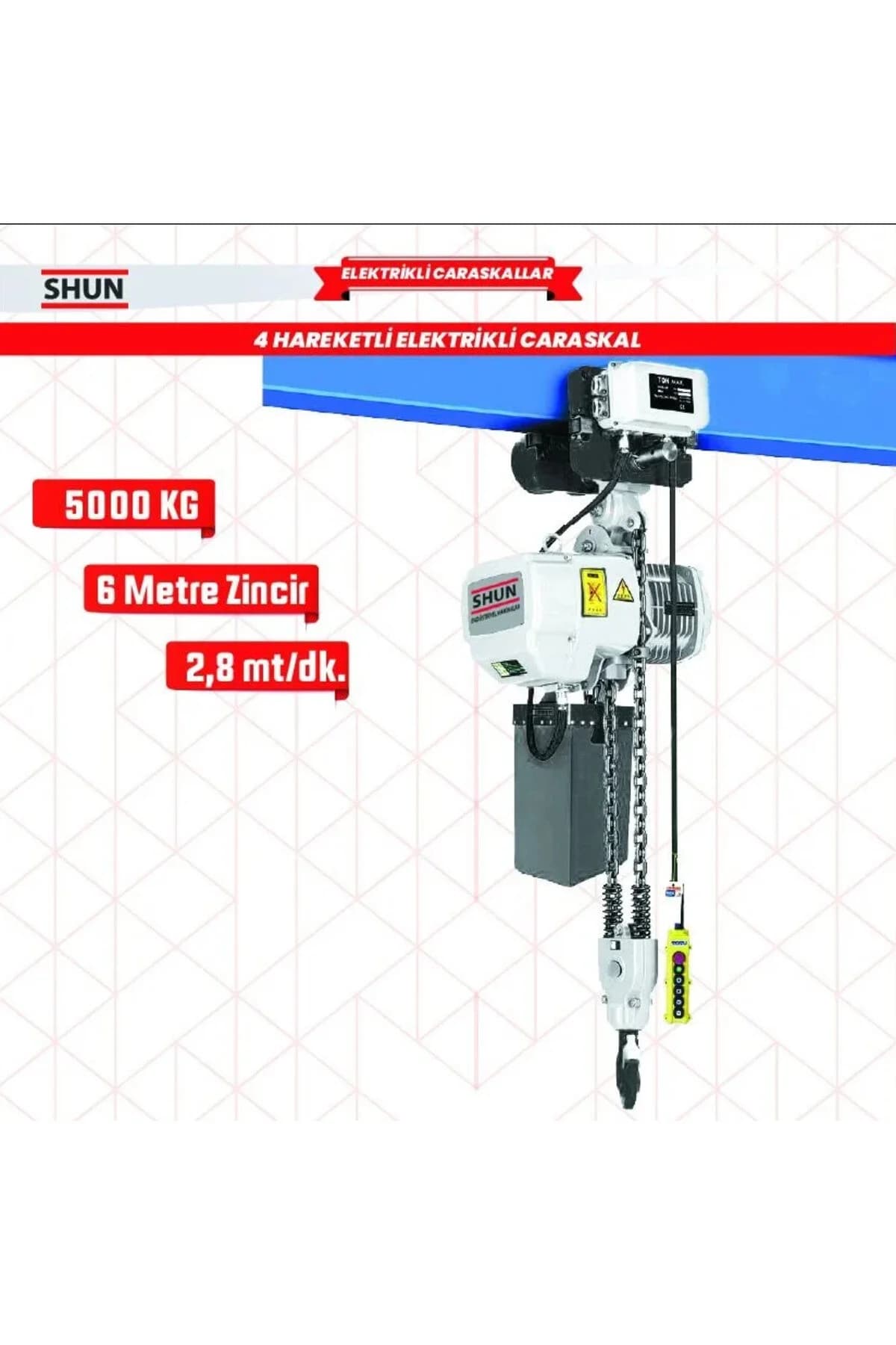 5 TON 6 METRE ELEK. CARASKAL (PLUS) ATLAS