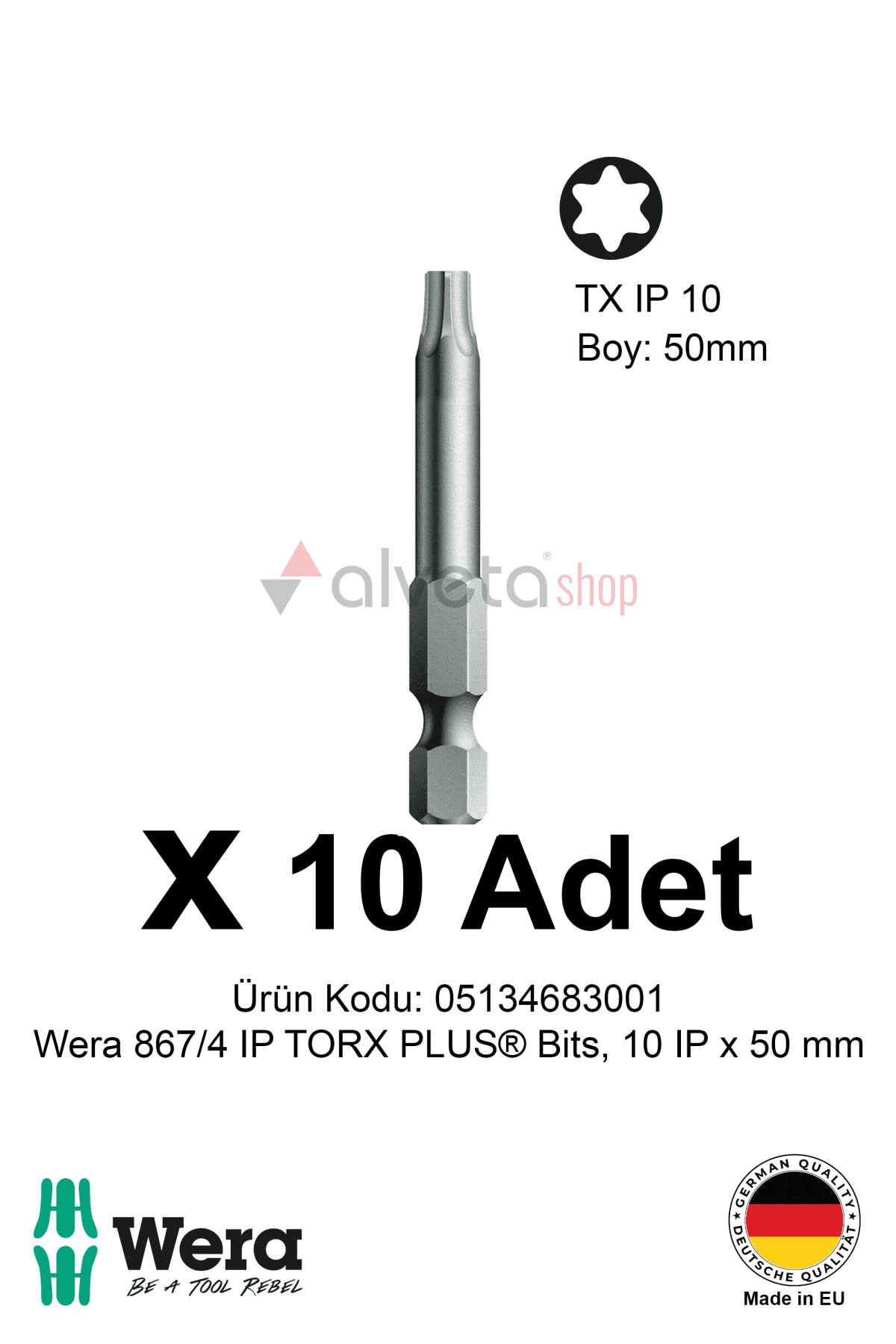 KLASS TORX TORNAVİDA T 50