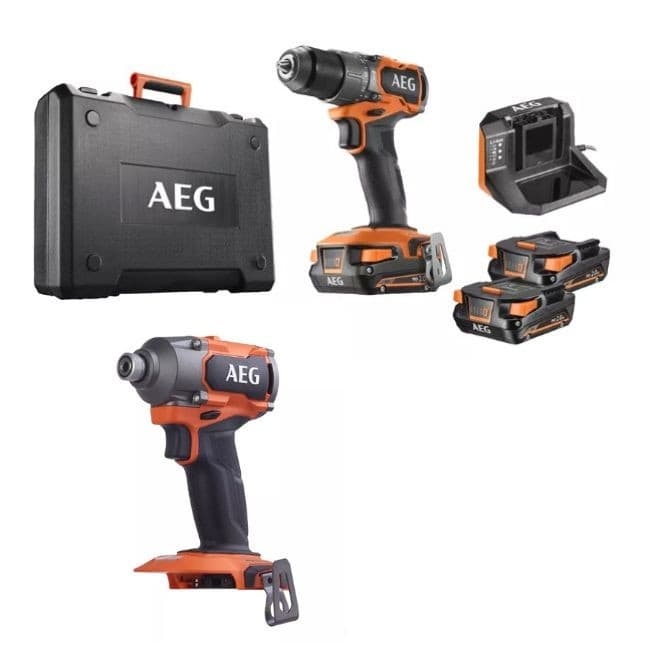CK18 AC 2BL X02B 18 V AKÜLÜ 2 Lİ KOMBO SET AEG