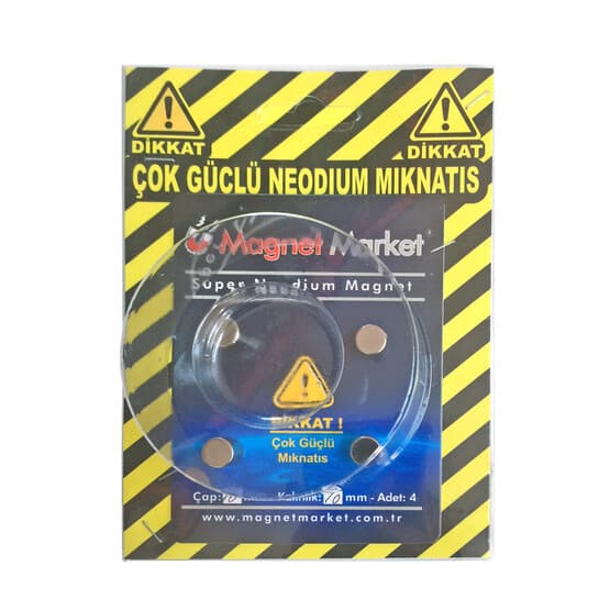Magnet 4' lü Mıknatıs  