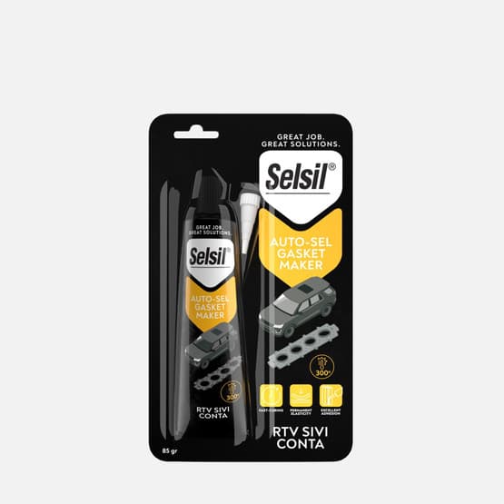 Selsil Auto-Sel RTV Sıvı Conta Gri 85 GR