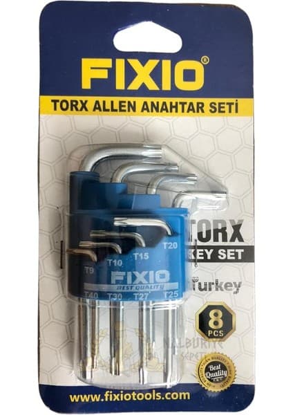 FİXİO 8 PARÇA AÇIK AĞIZ ANAHTAR SETİ