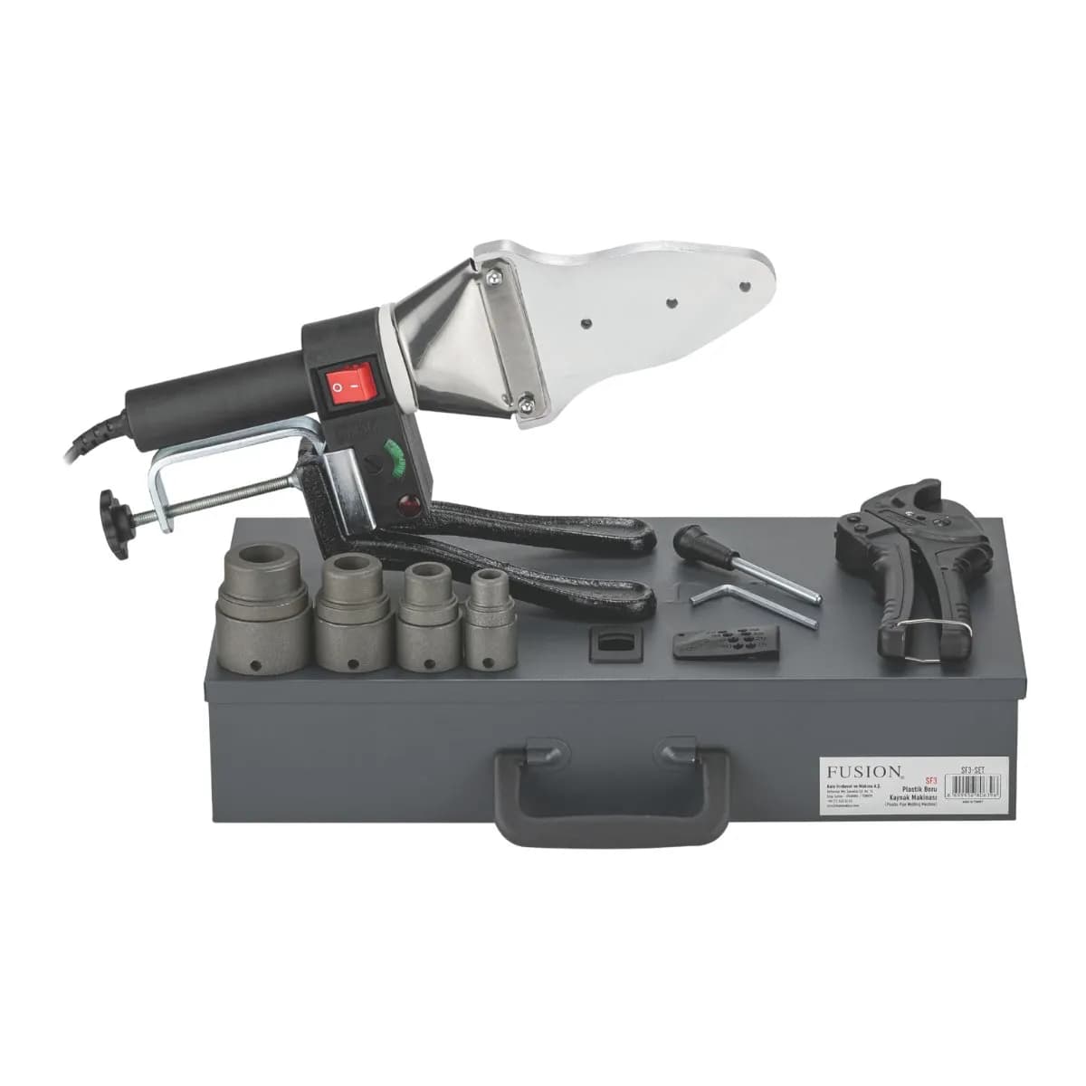 700 W PLASTİK BORU KAYNAK MAKİNASI SET3