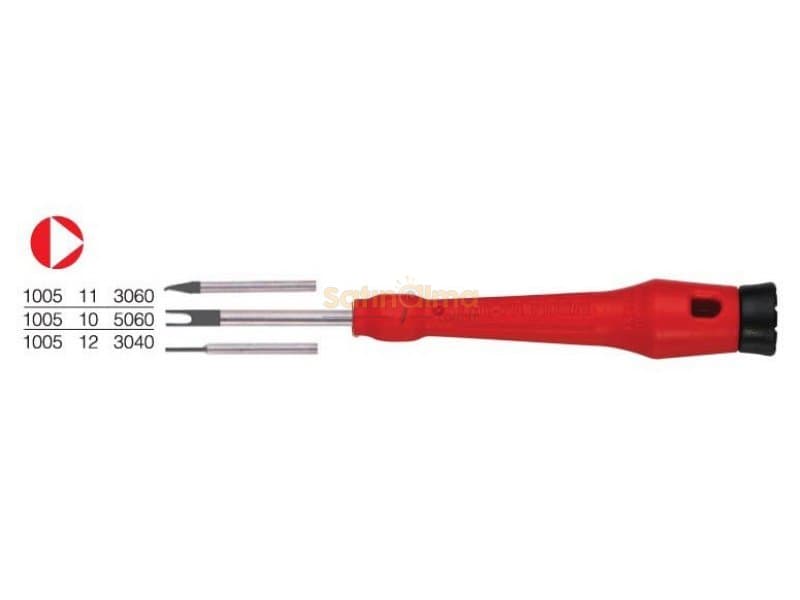 ELEKTRONİKÇİ EĞRİ TORNAVİDA 3X60MM