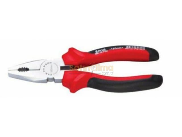 X PLUS KOMBİNE PENSE 180MM KARTLI