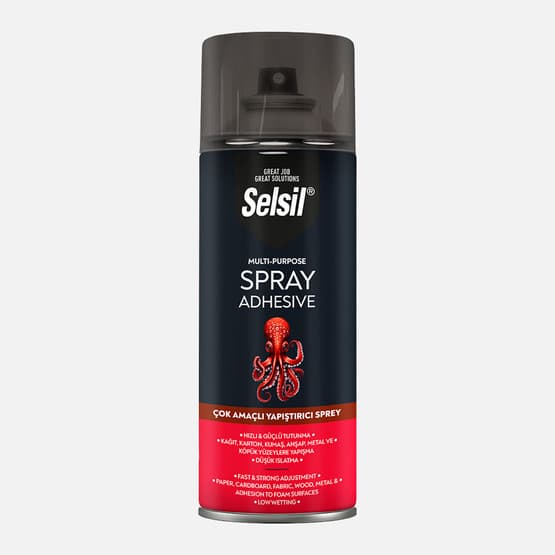 Selsil Çok Amaçlı Yapıştırıcı Sprey 400 ML