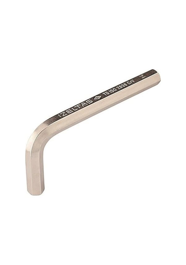 NİKEL KAPLAMALI KISA ALLEN ANAHTAR 17 MM