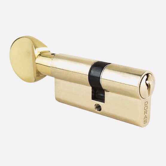 Doras Topuzlu Pirinç Barel 68mm Sarı Mandallı