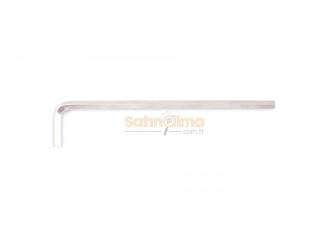 NİKEL KAPLAMALI UZUN ALLEN ANAHTAR 10 MM