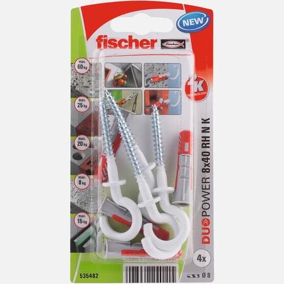 Fischer Duopower 8x40 RH NKNV(4)Dübel