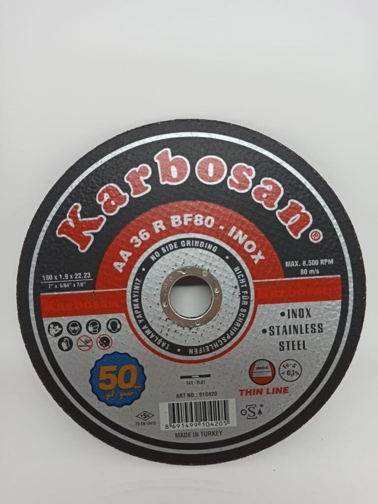 180X1,9X22 İNOX THİNLİNE KESİCİ CUT&CUT