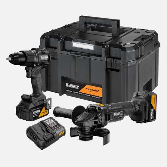 Dewalt Dck2223Mp2T-Qw Mclaren İkili Set + 2X5Ah Akü Set (Matkap + Taşlama)