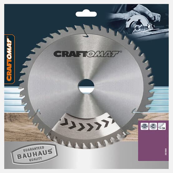 Craftomat Daire Testere Bıçağı 210X30X2.4/1.8X54T