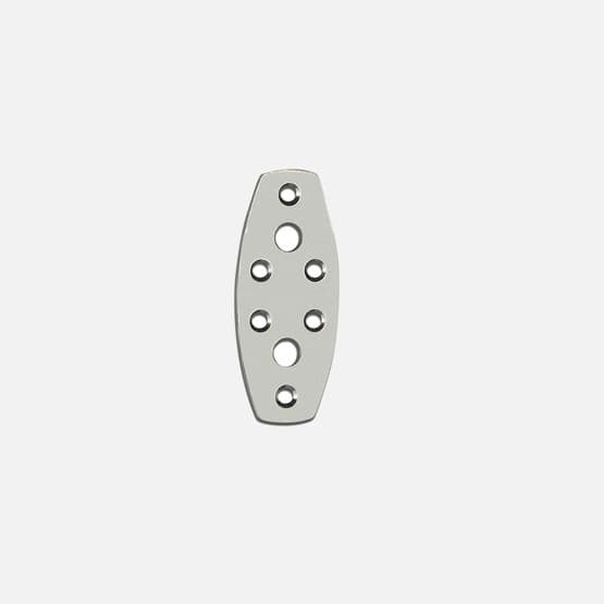 Ermo Oval Düz Gönye Boyalı 5,5x13,5cm