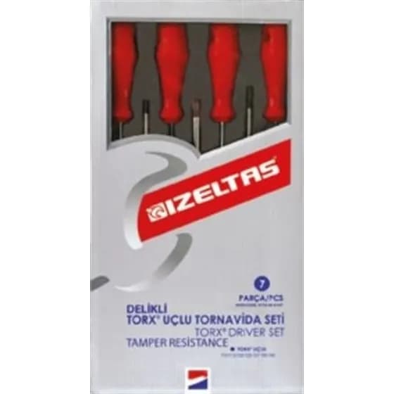 KLASS 7 Lİ DELİKLİ TORX TORNAVİDA TAK.