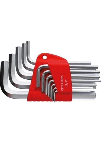 NİKEL KAPLAMALI KISA ALLEN ANAHTAR 12 MM