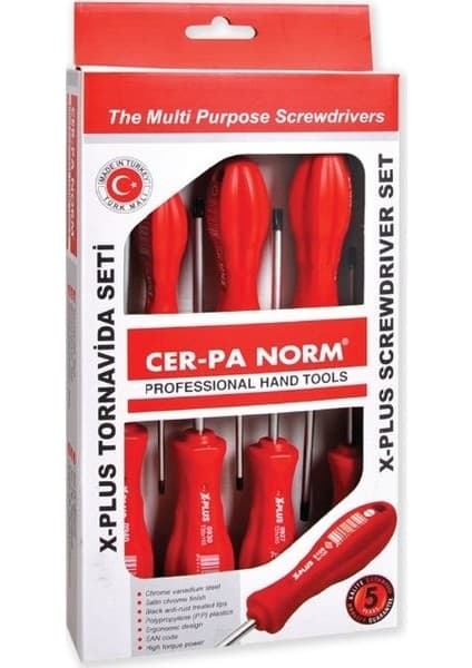 X PLUS TORX TORNAVİDA TAKIMI 7 Lİ