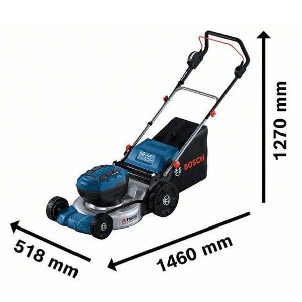BOSCH GRA 18V2-46 Bİ-TURBO (SOLO) AKÜSÜZ ÇİM BİÇME MAKİNESİ 36V (2 AD PROCORE AKÜ İLE ÇALIŞIR)