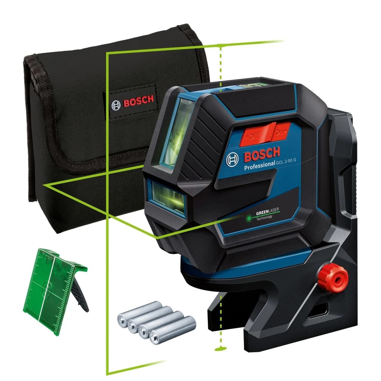 BOSCH GCL 2-50 G + RM 10, ÇİZGİ VE NOKTASAL LAZER HİZALAMA CARTON
