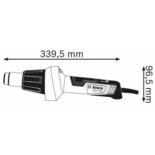 BOSCH GHG 20-60 SICAK HAVA TABANCASI