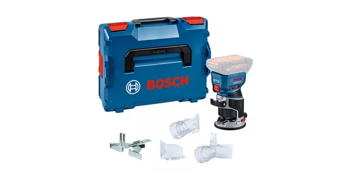 BOSCH GKF 18V-8 KENAR FREZE MAKİNESİ DİK AKÜSÜZ (SOLO)
